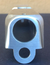 Stainless Steel Slide For Glock 19 Gen 1,2,3, & Polymer80 - Serrated